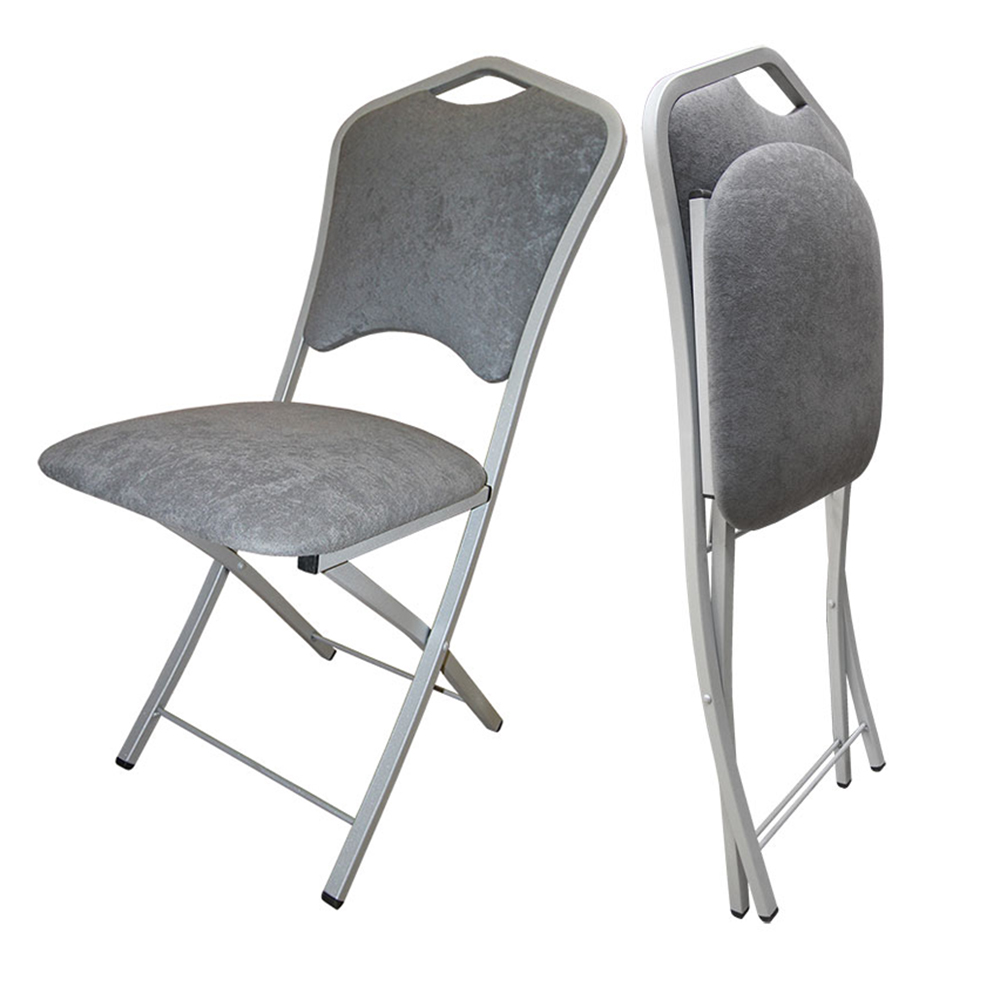 Стулья и кресла складные на металлическом каркасе